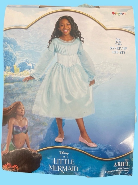 Disguise Other - Disguise Ariel Light Blue Girls Dress Costume